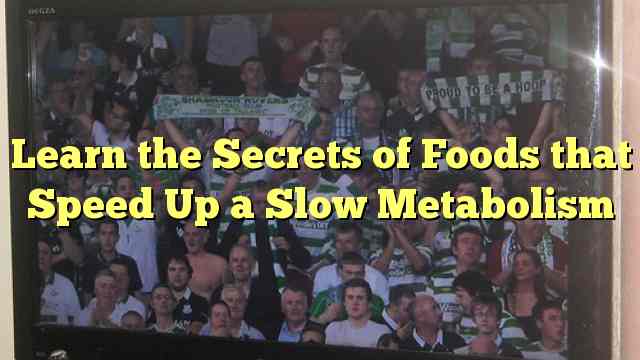 Learn the Secrets of Foods that Speed Up a Slow Metabolism