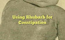 Using Rhubarb for Constipation